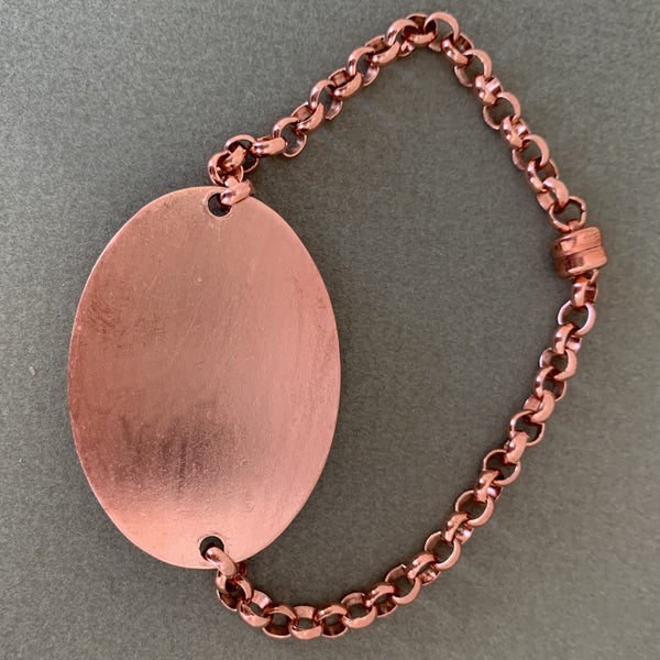 Moonrise copper bracelet